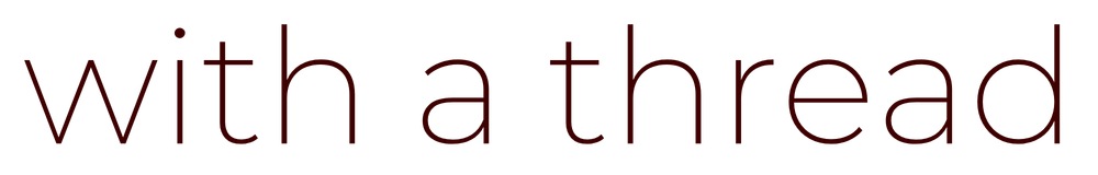 With a thread logo
