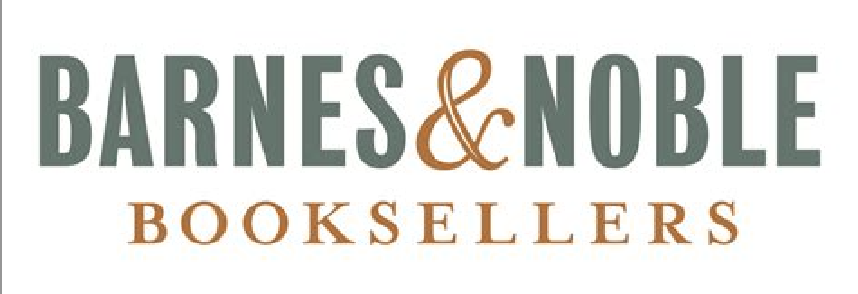 Barnes & Noble Booksellers logo with green and brown text.