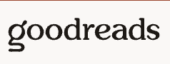 Goodreads logo with black text on a white background