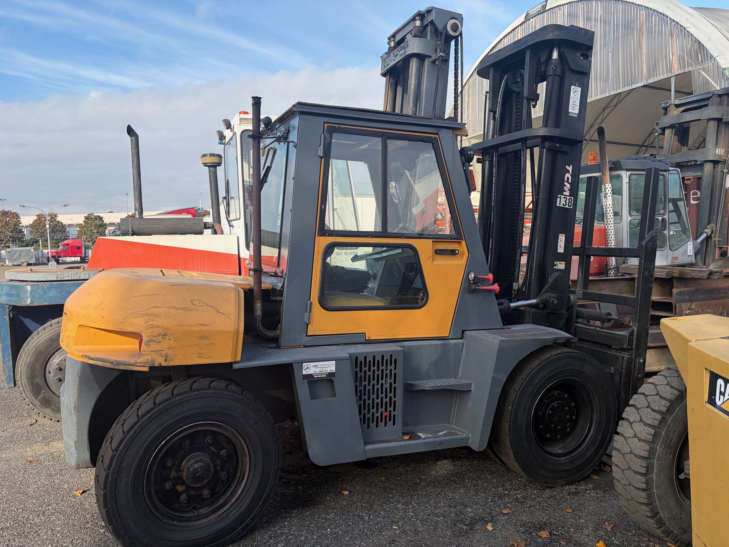 TCM Forklift 17,500 lbs Capacity