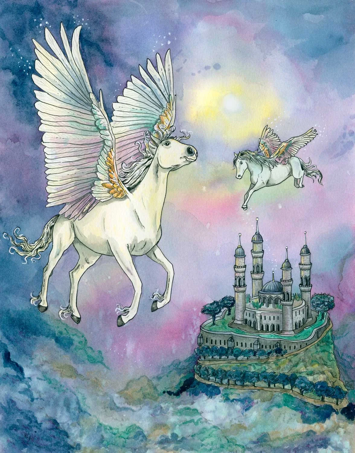 Winged Horses