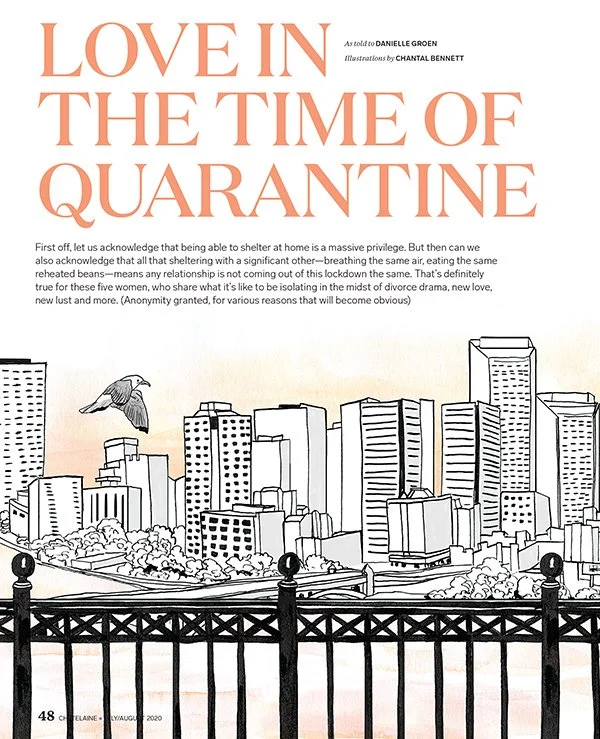 Chatelaine - Love in the Time of Quarantine