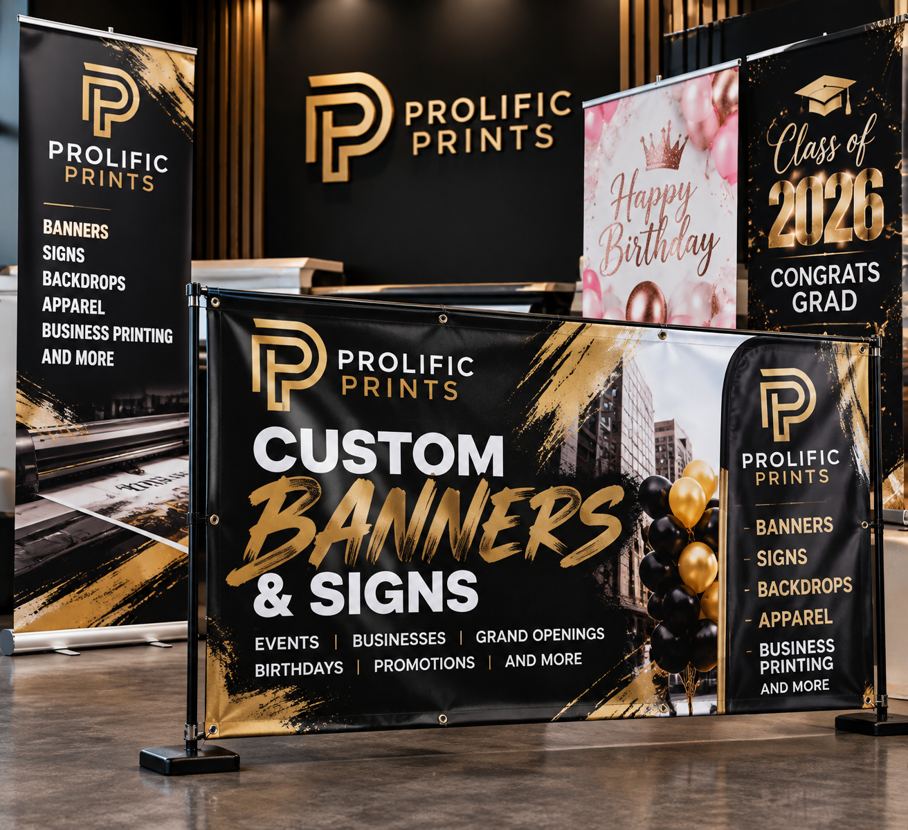 Vinyl banners