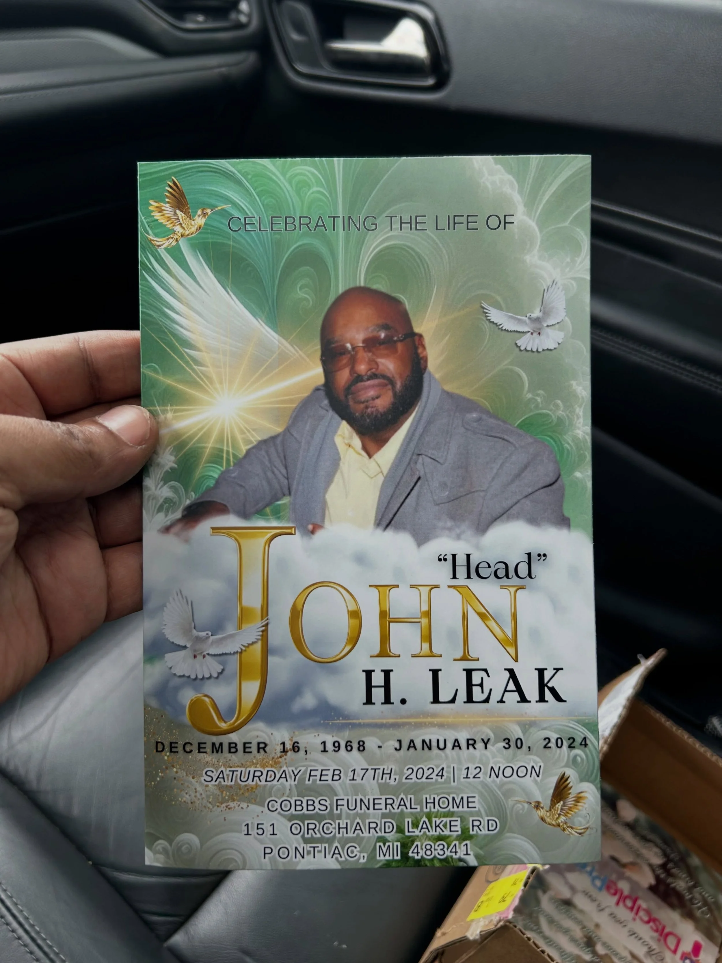 Obituary & Memorial Booklets