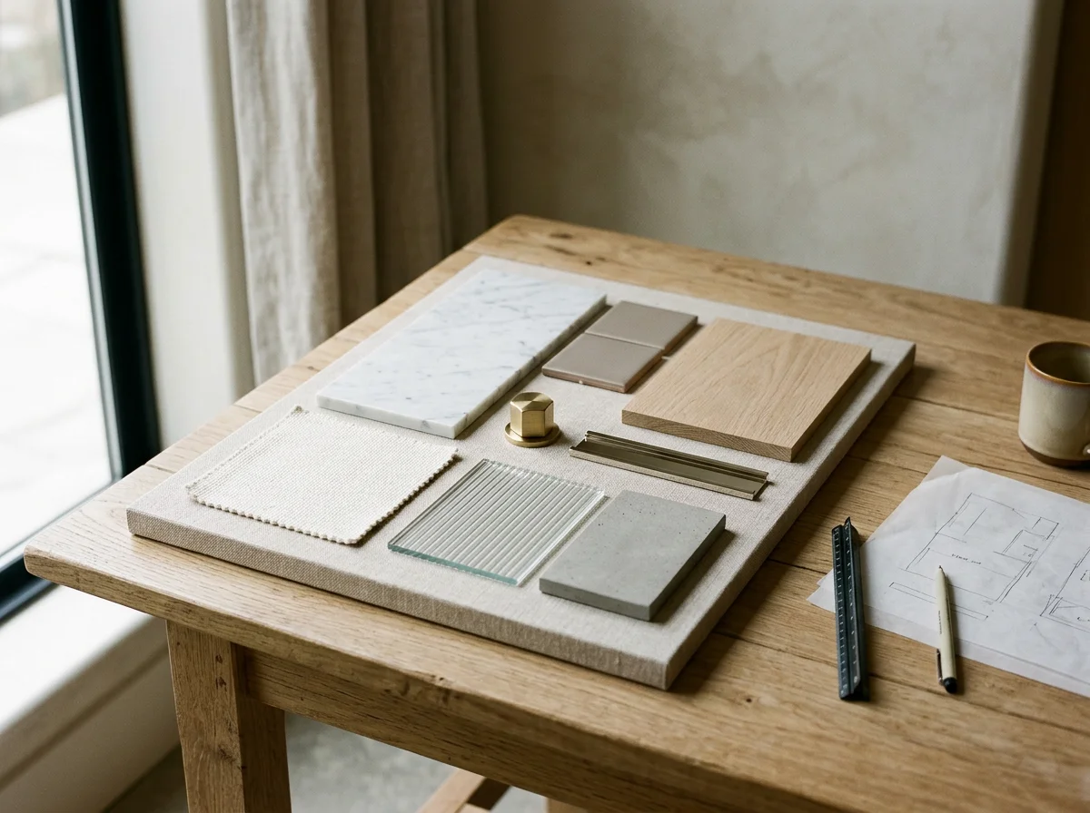 Bathroom Finish Board