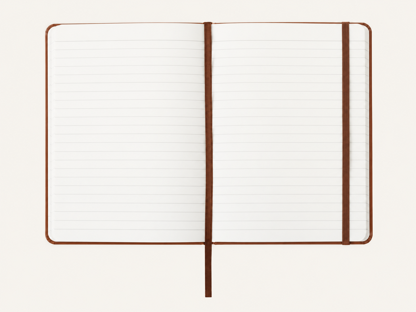 Open Brown Journal on Warm Ivory.png