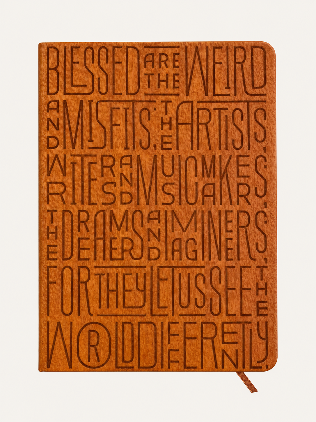 "Blessed" Engraved Journal