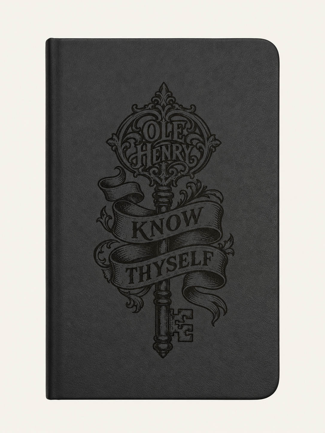"Know Thyself" Engraved Journal