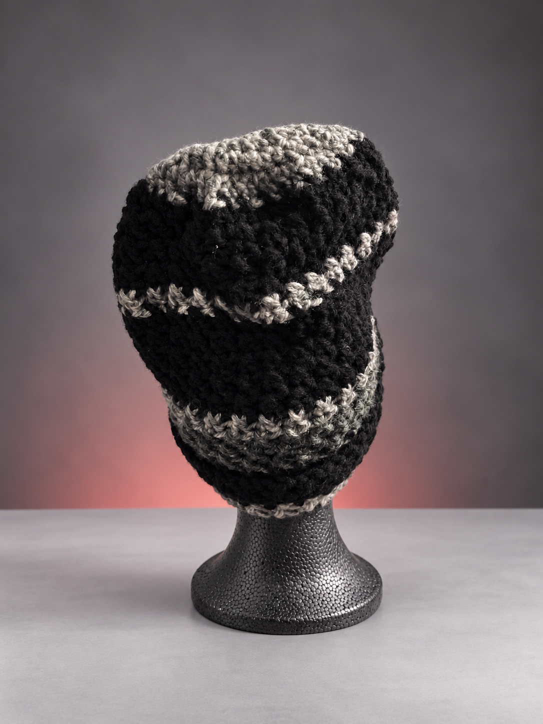 Handmade Black-and-Gray Slouch Beanie-3.png