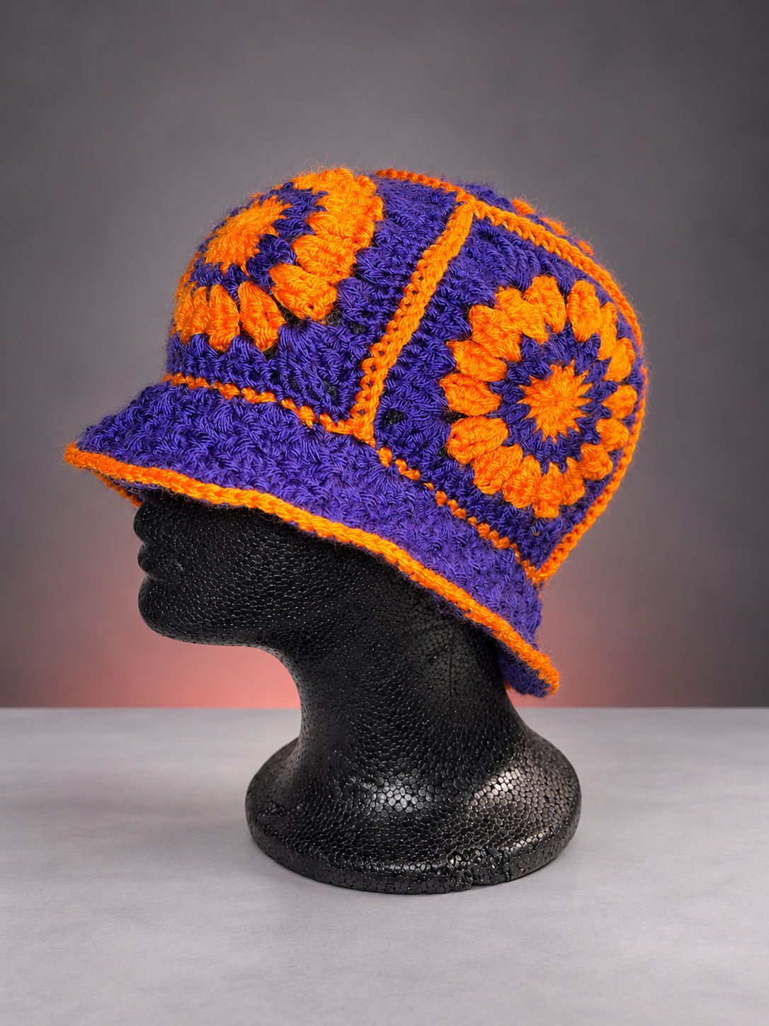 Purple and orange flower bucket hat-1.png