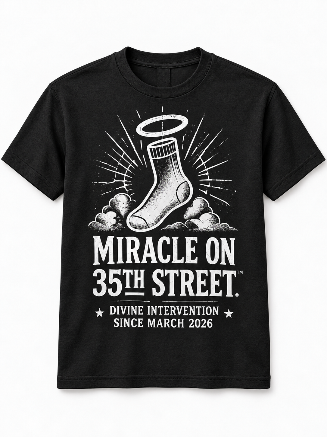 Miracle on 35th Street T-Shirt - black.png