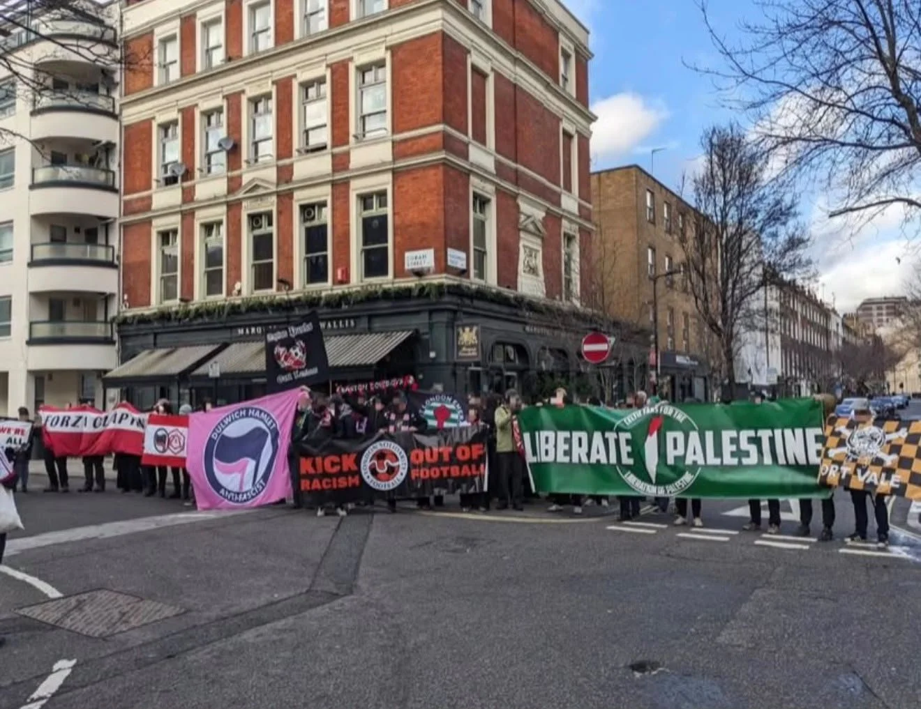 Joined London Solidarity Football at National March for Palestine