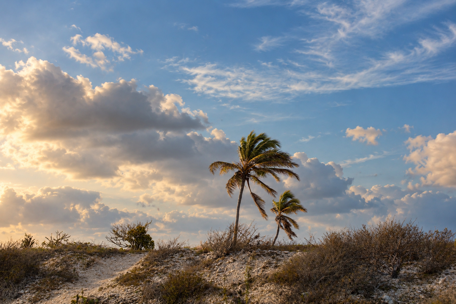The Lone Palms