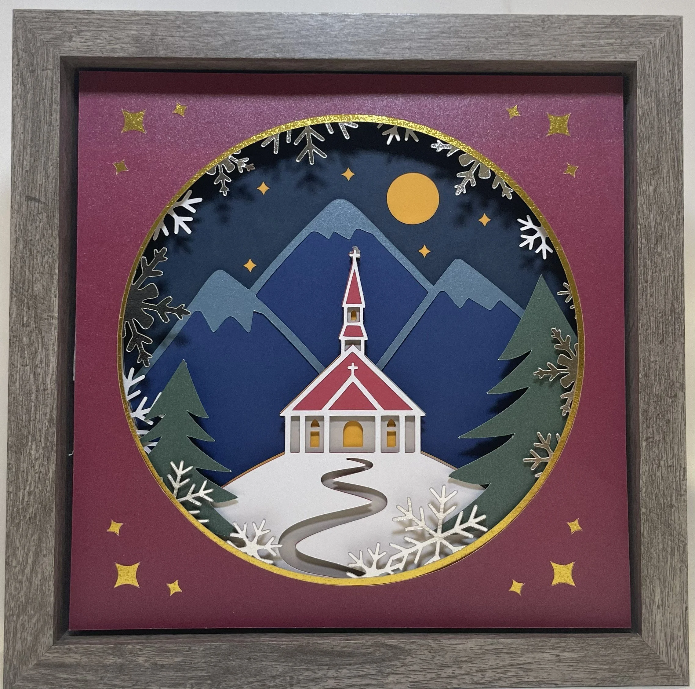 Snowy Church