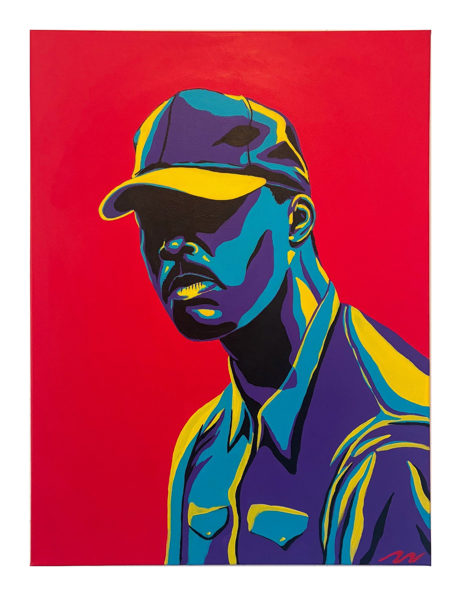 Untitled Portrait I
2025. Acrylic on canvas, 18 x 24 in.
Available