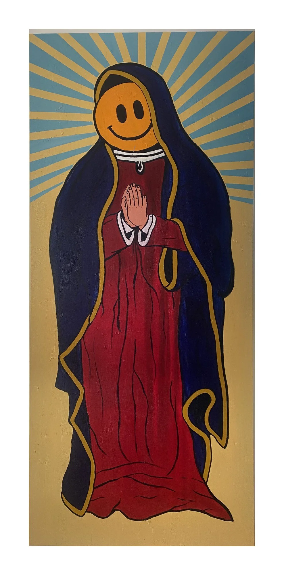 Mother Mary
2023. Acrylic on linen, 66 x 28 in.
Available