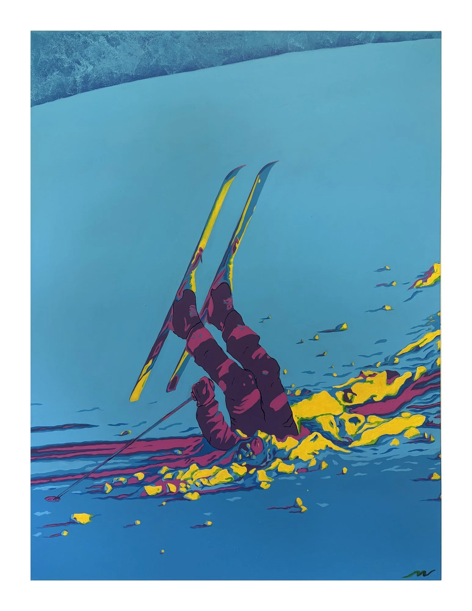 Powder Problems
2025. Acrylic on canvas, 58 x 24 in.
Available