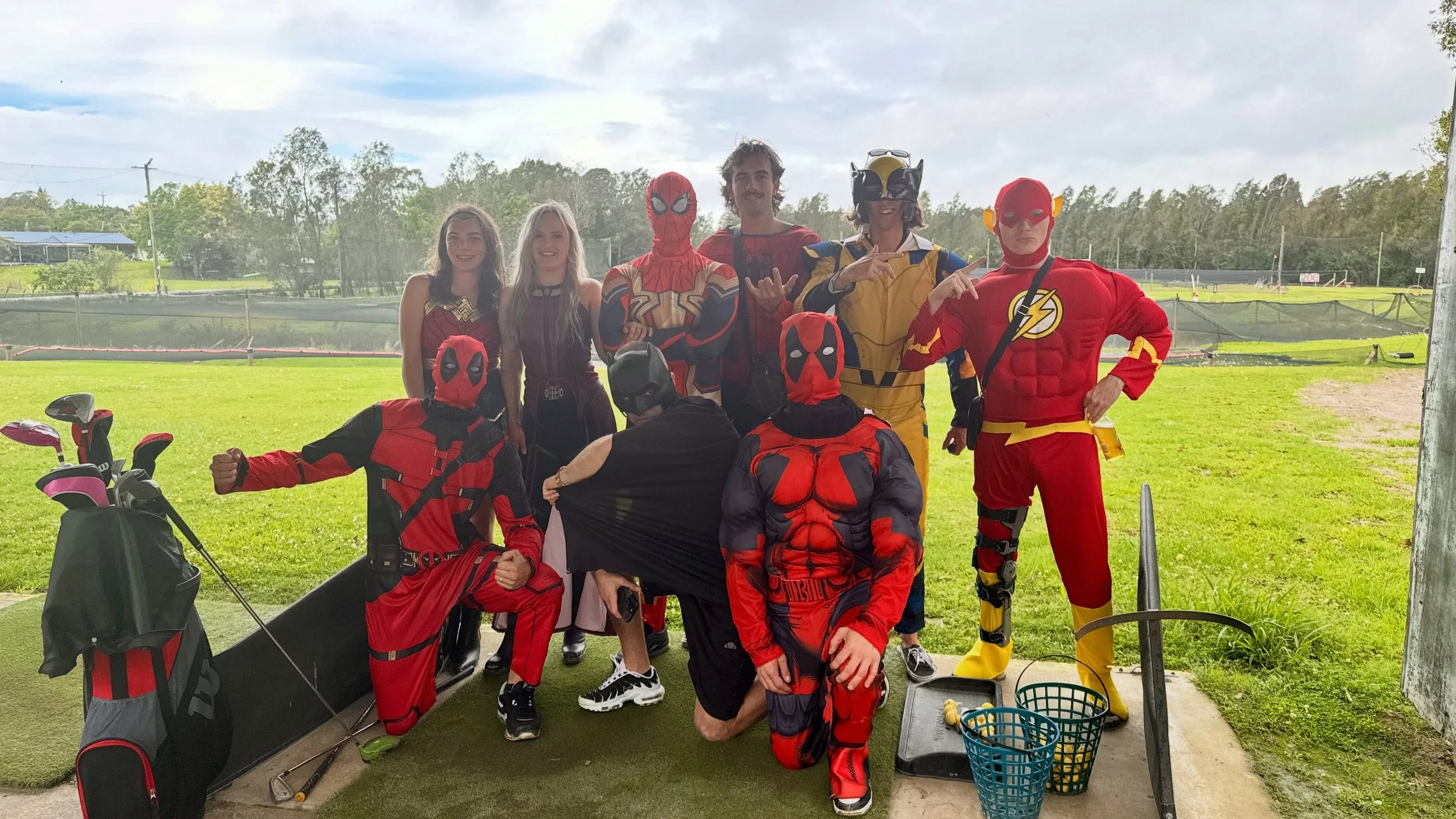 🦸&zwj;♂️ POV: Even superheroes need a day off from saving the world. Today&rsquo;s mission? Hit some balls! 💥⛳😂

Halloween is creeping closer, and the superheroes are bringing the fun to Burleigh Driving Range! 🎃👻

Looking for a fun spot for you