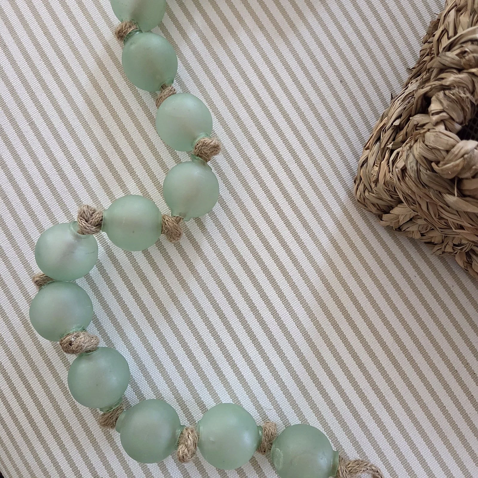 Seafoam Decorative Beads