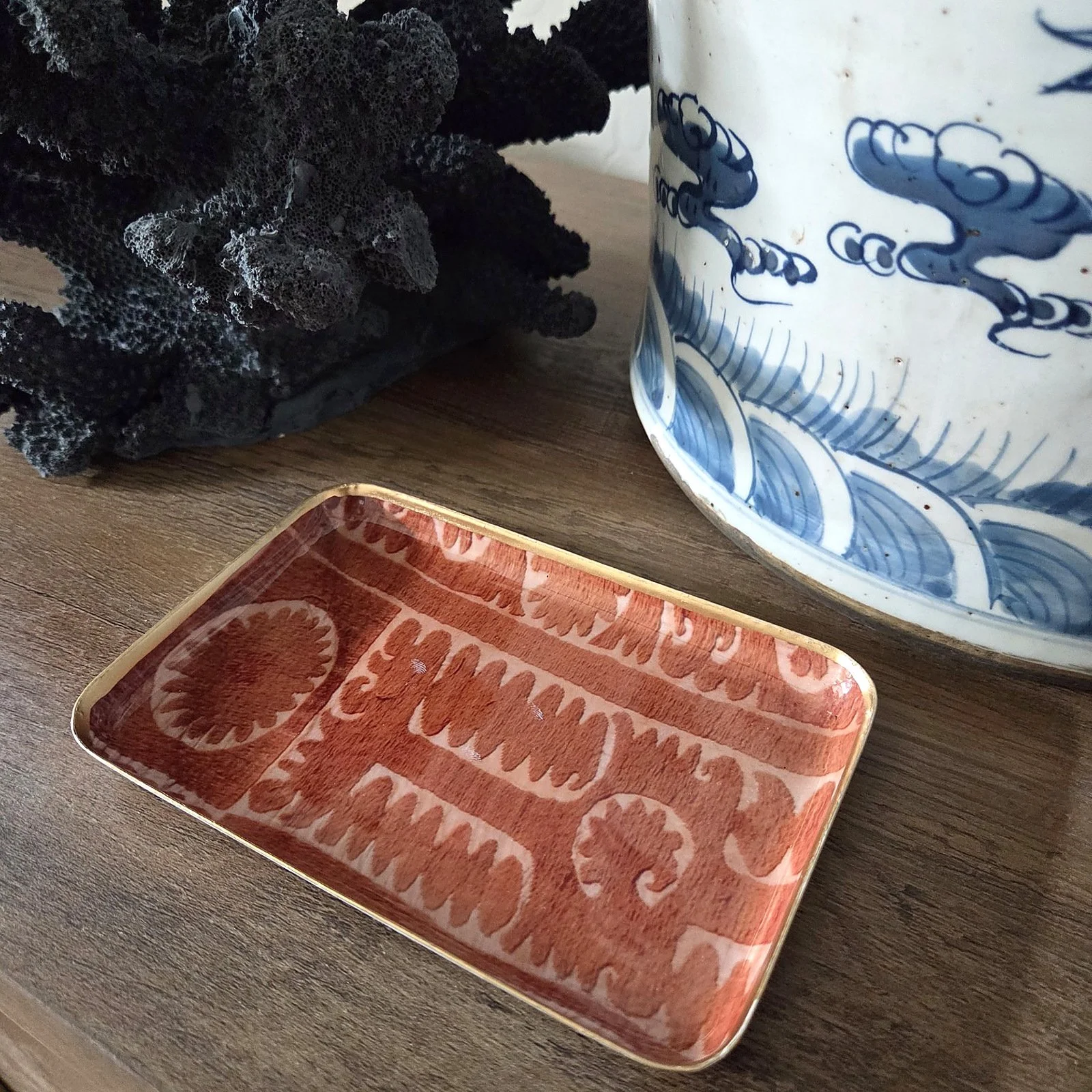 Sundown Patterned Tray — Small