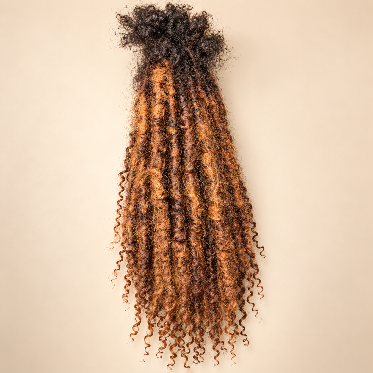 Bohemian Locs Full Set Custom Color |18-24 inches | 70 Locs