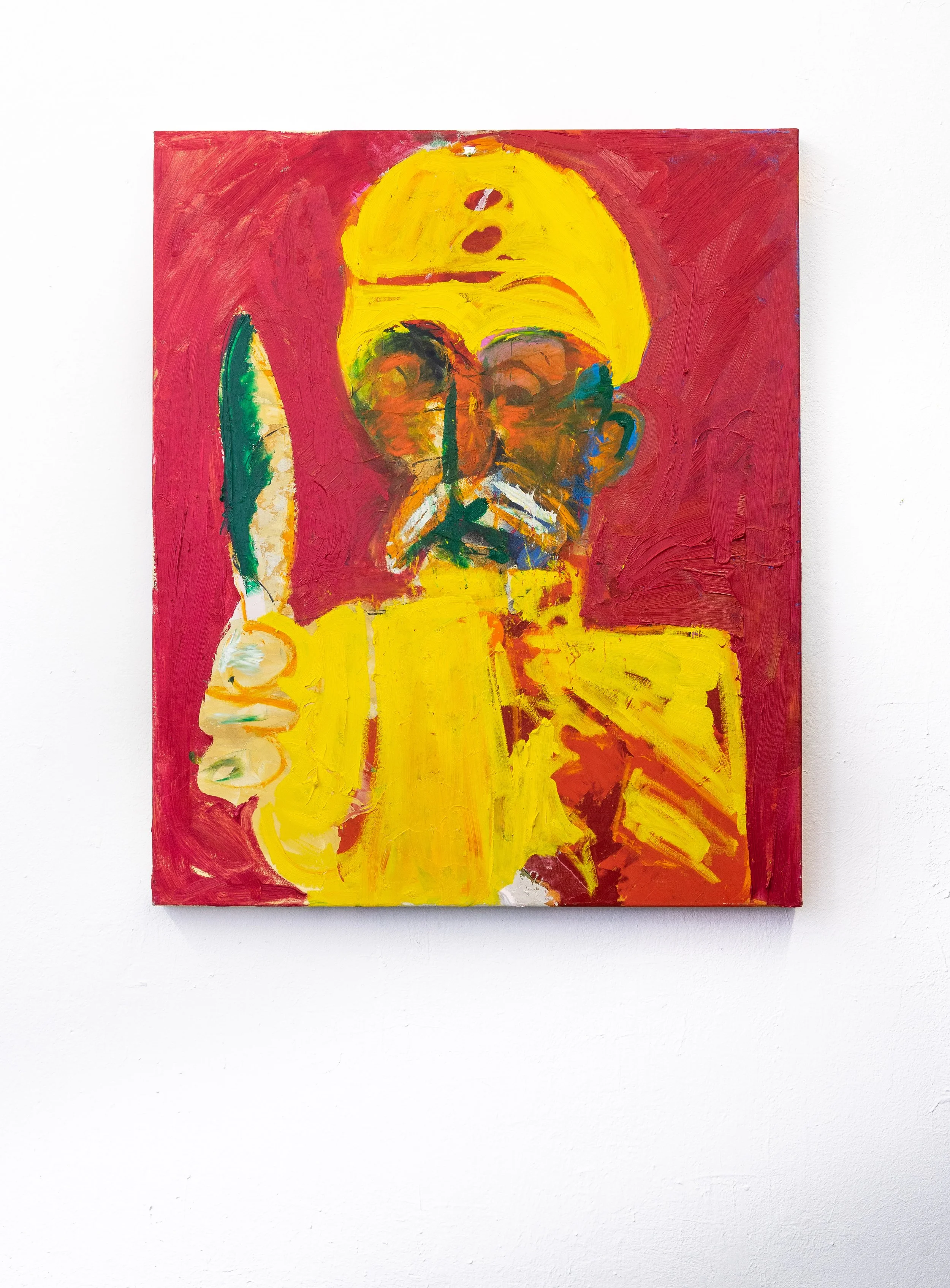 Policeman Jack - 120x100cm -  oil on canvas - 2025