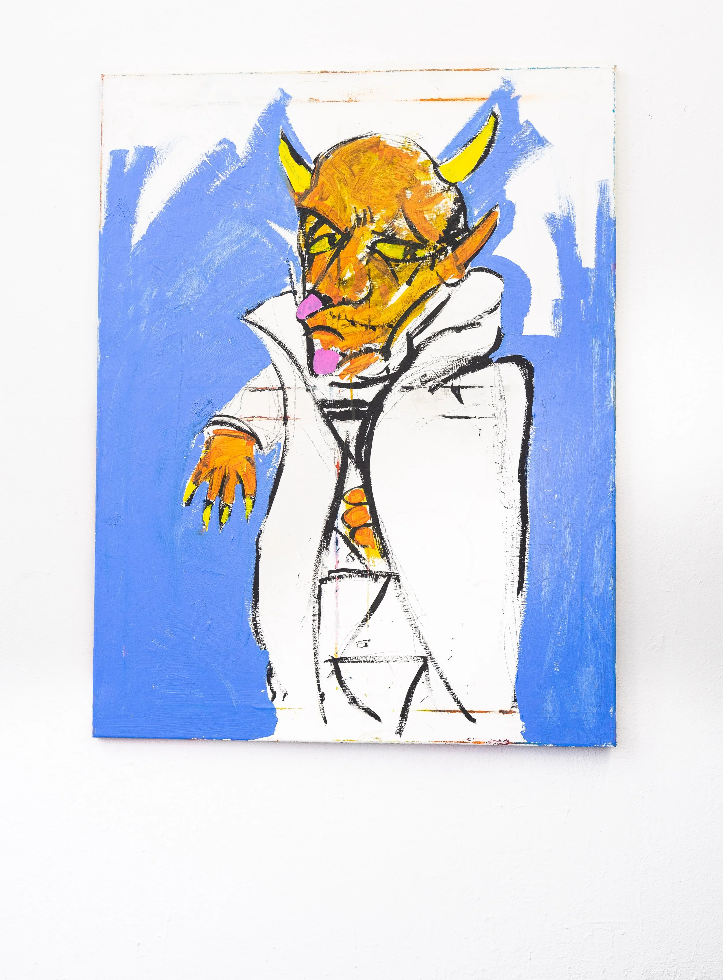 teufel - 130x100cm -  oil on canvas - 2025