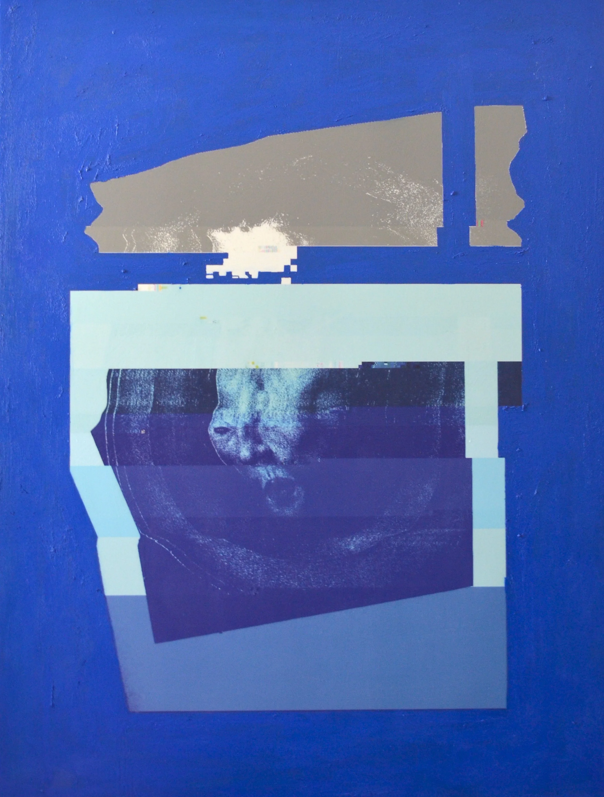 J.S.I..G.2.18 - 160cmx120cm - Acrylic paint on printed canvas - 2018