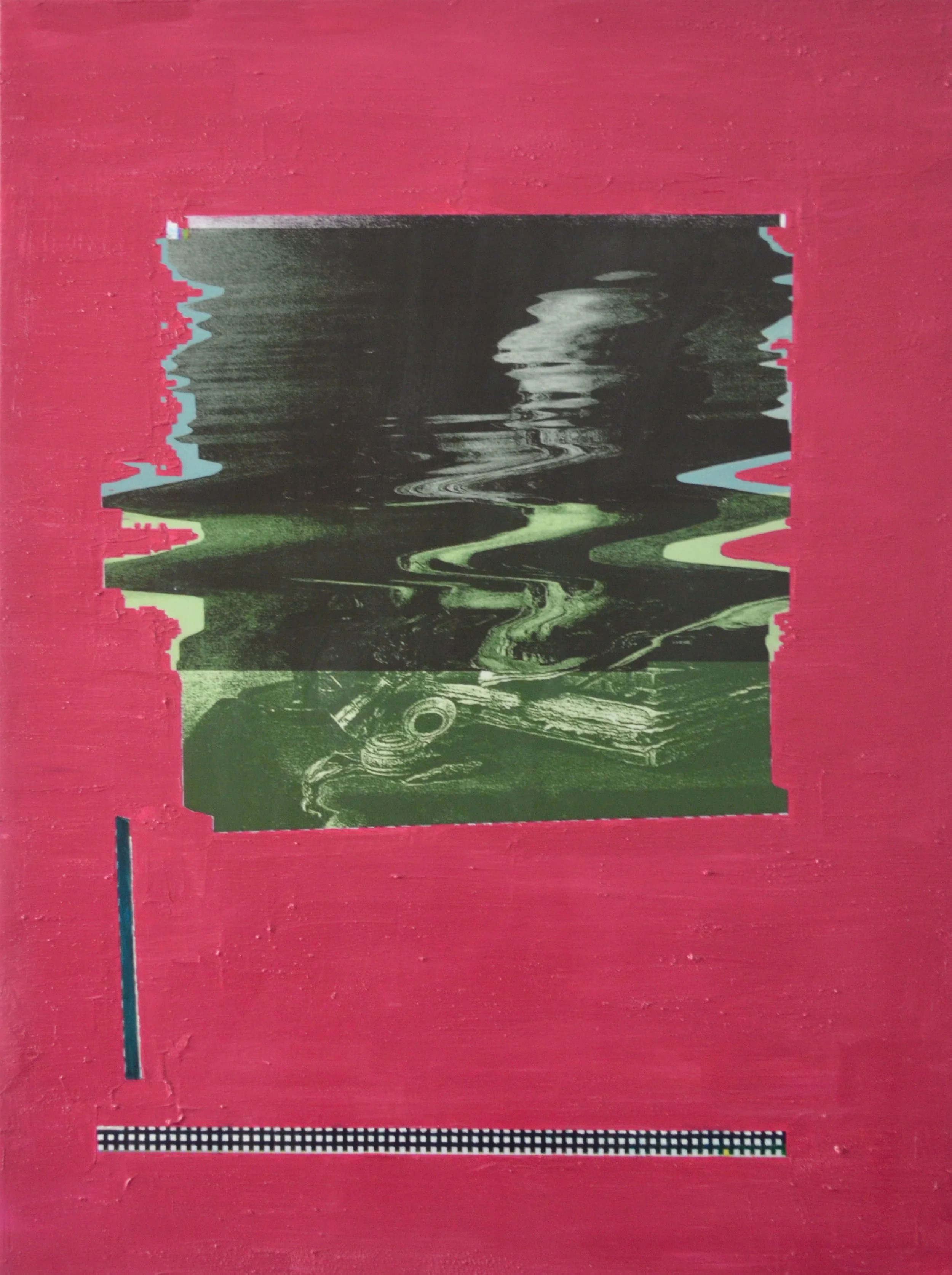 D.S.I..G.3.18 - 120cmx90cm - Acrylic paint on printed canvas - 2018