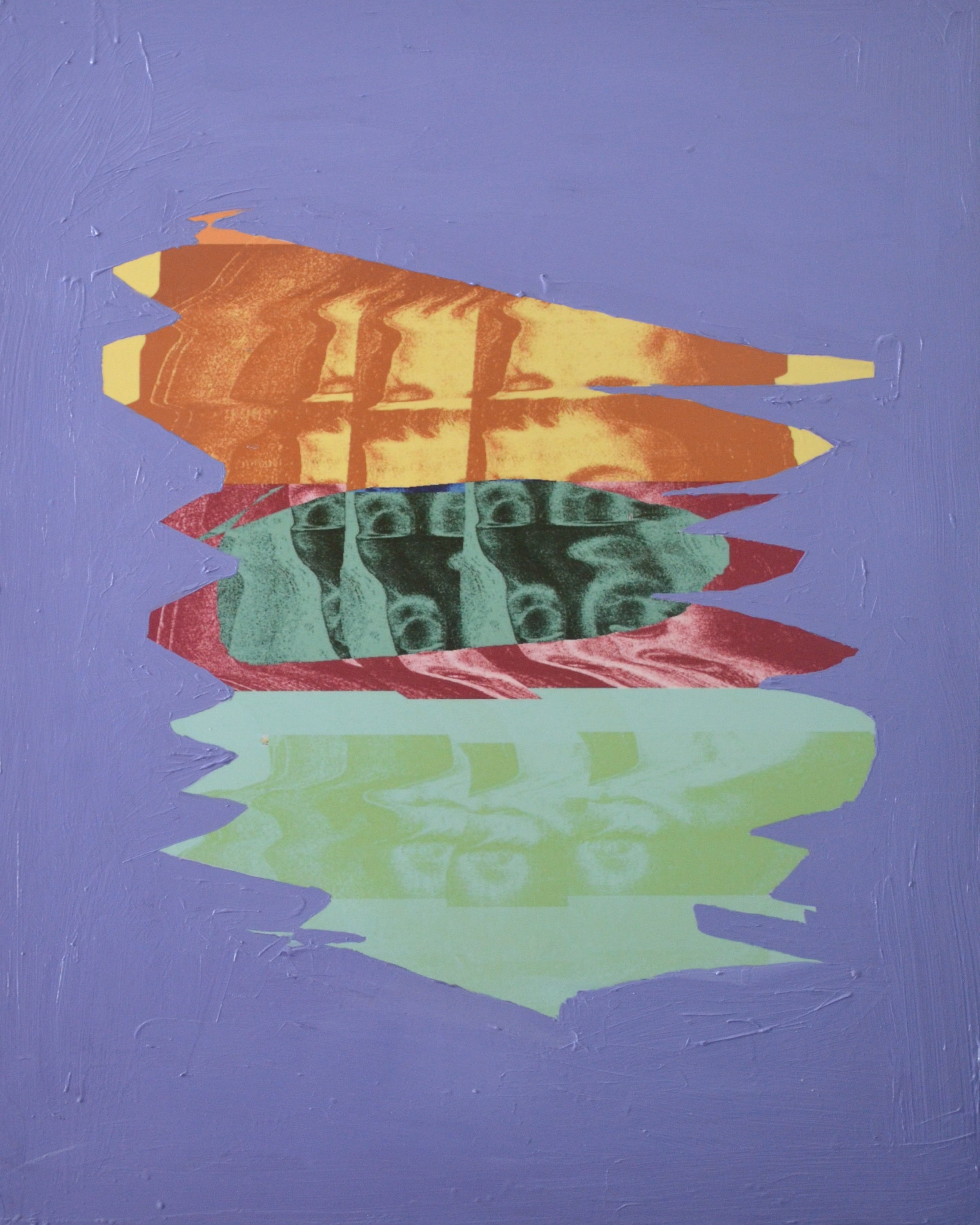 J.S.I..G.4.18 - 100cmx80cm - Acrylic paint on printed canvas - 2018