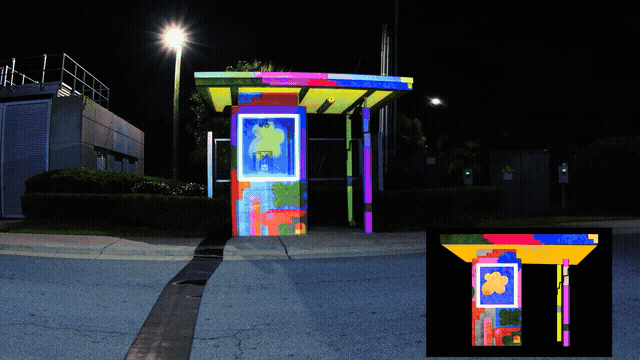Campus Projection