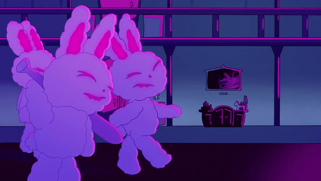 Bunnies Walk