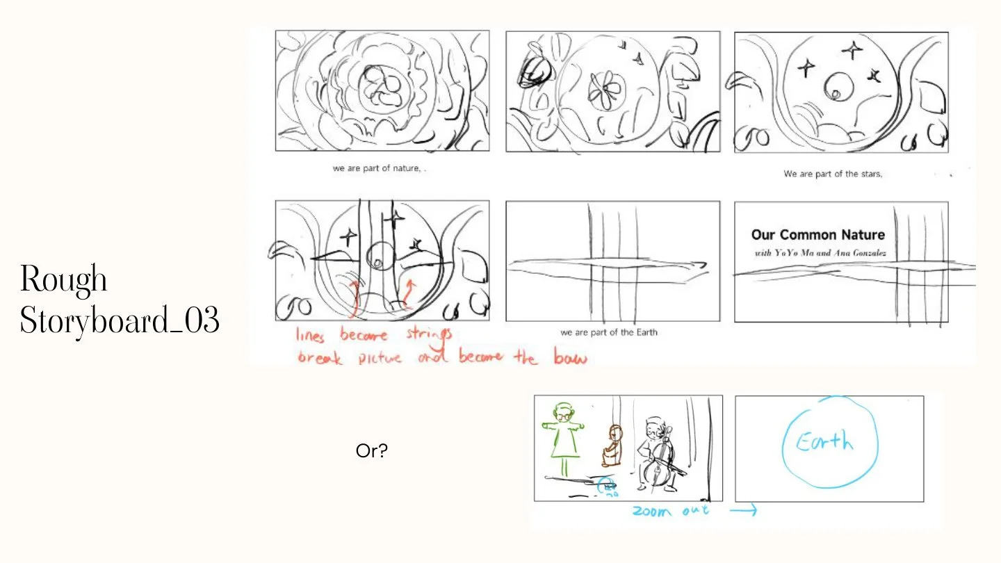 Rough Storyboard 03 · Alternative ending