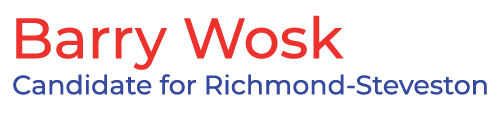 Barry Wosk - Candidate for Richmond/Steveston