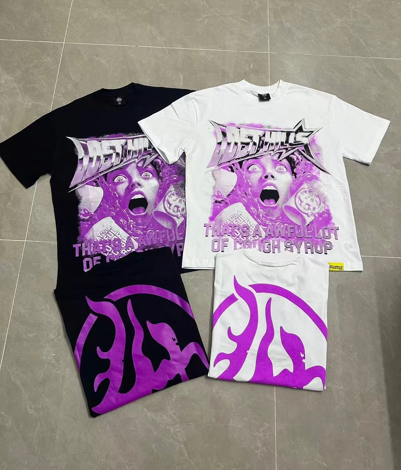 Awful Lot Of Cough Syrup Graphic Tee