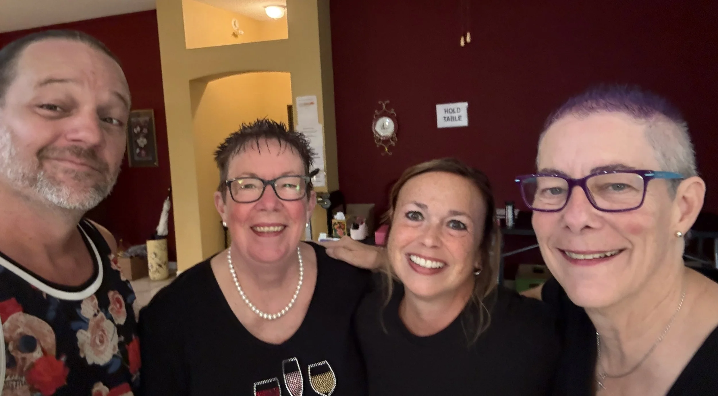 Lee, Veronica, Missy, & Connie - The Florida Staff