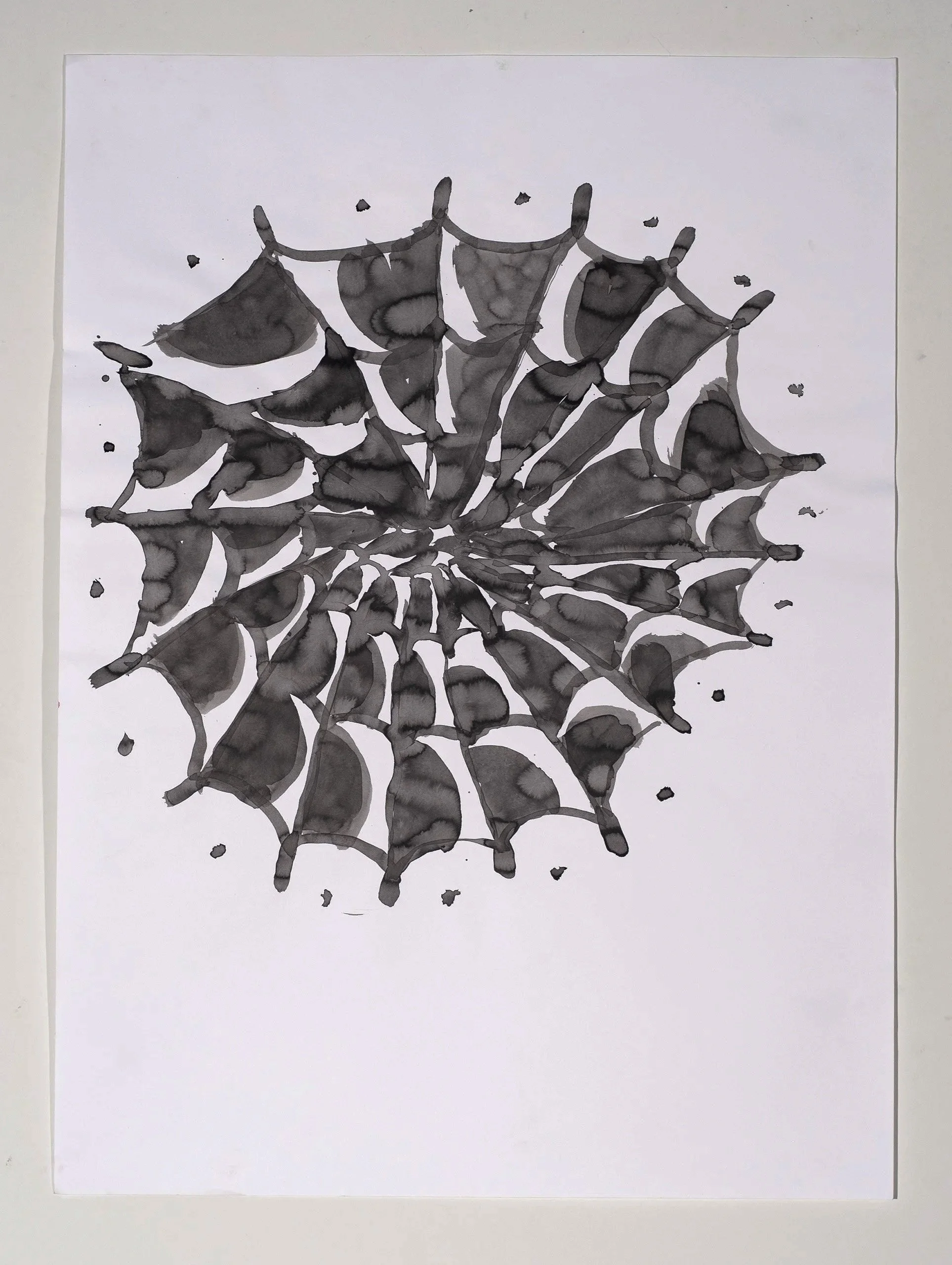 2025, watercolor on paper, 30 x 22 in.