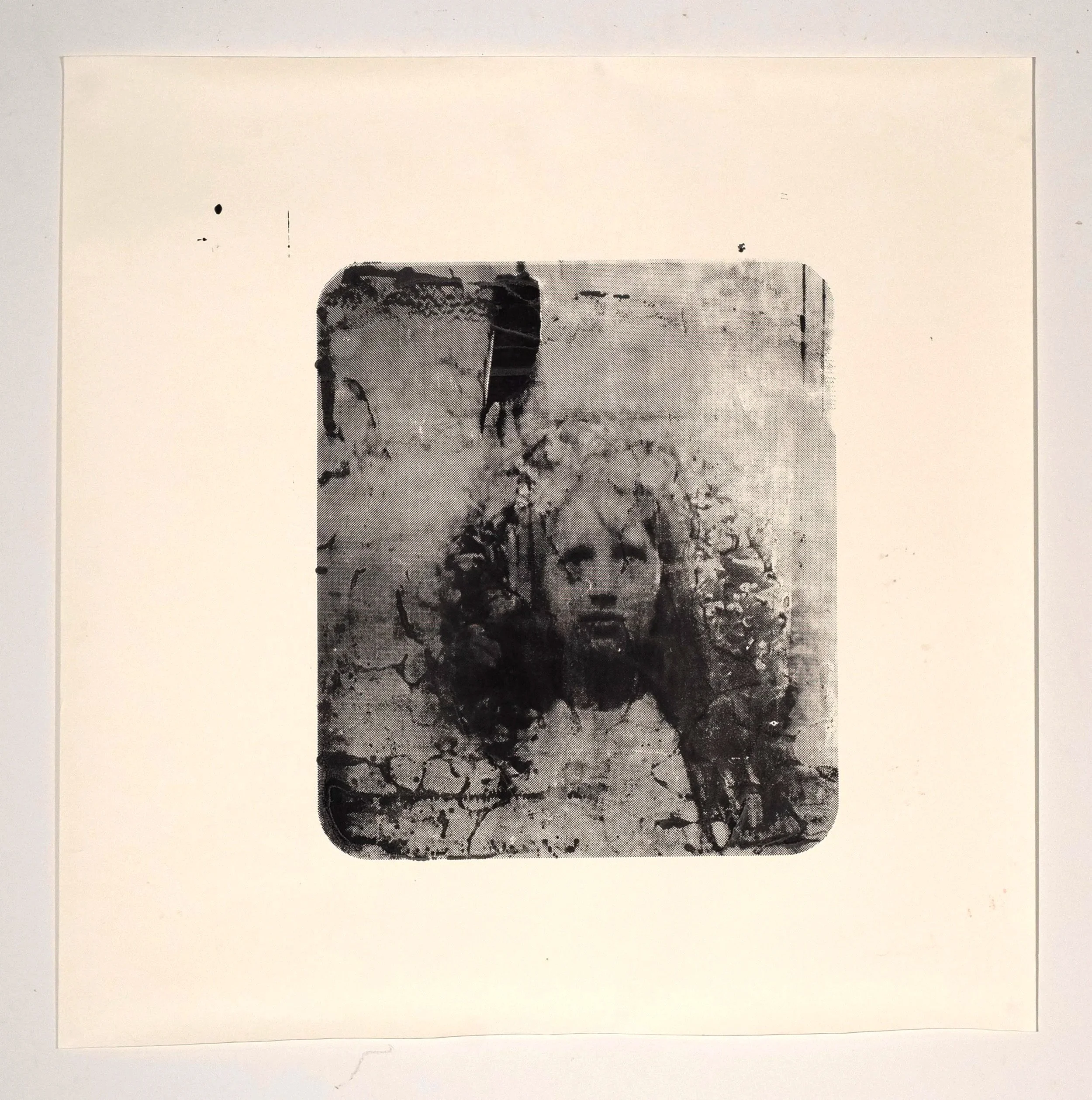 2025, silkscreen on paper, 42 x 43 in.