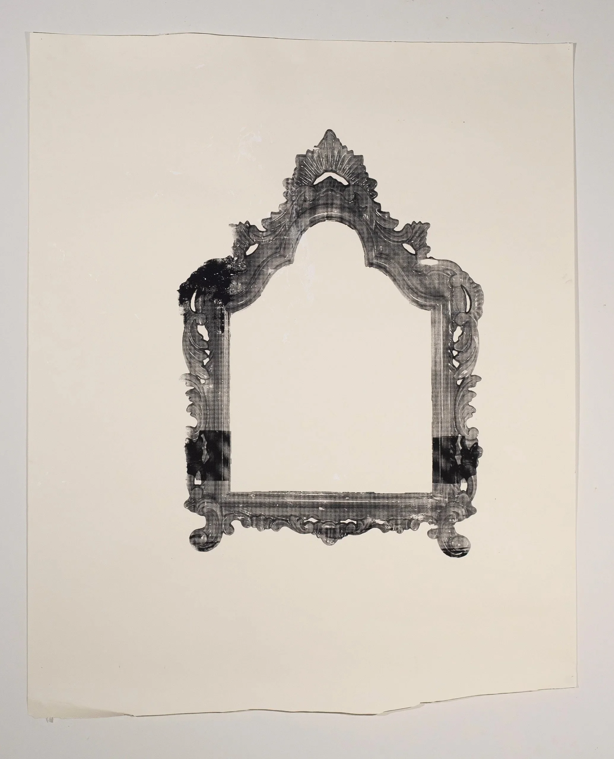 2025, silk creen on paper, 52 x 42 in.
