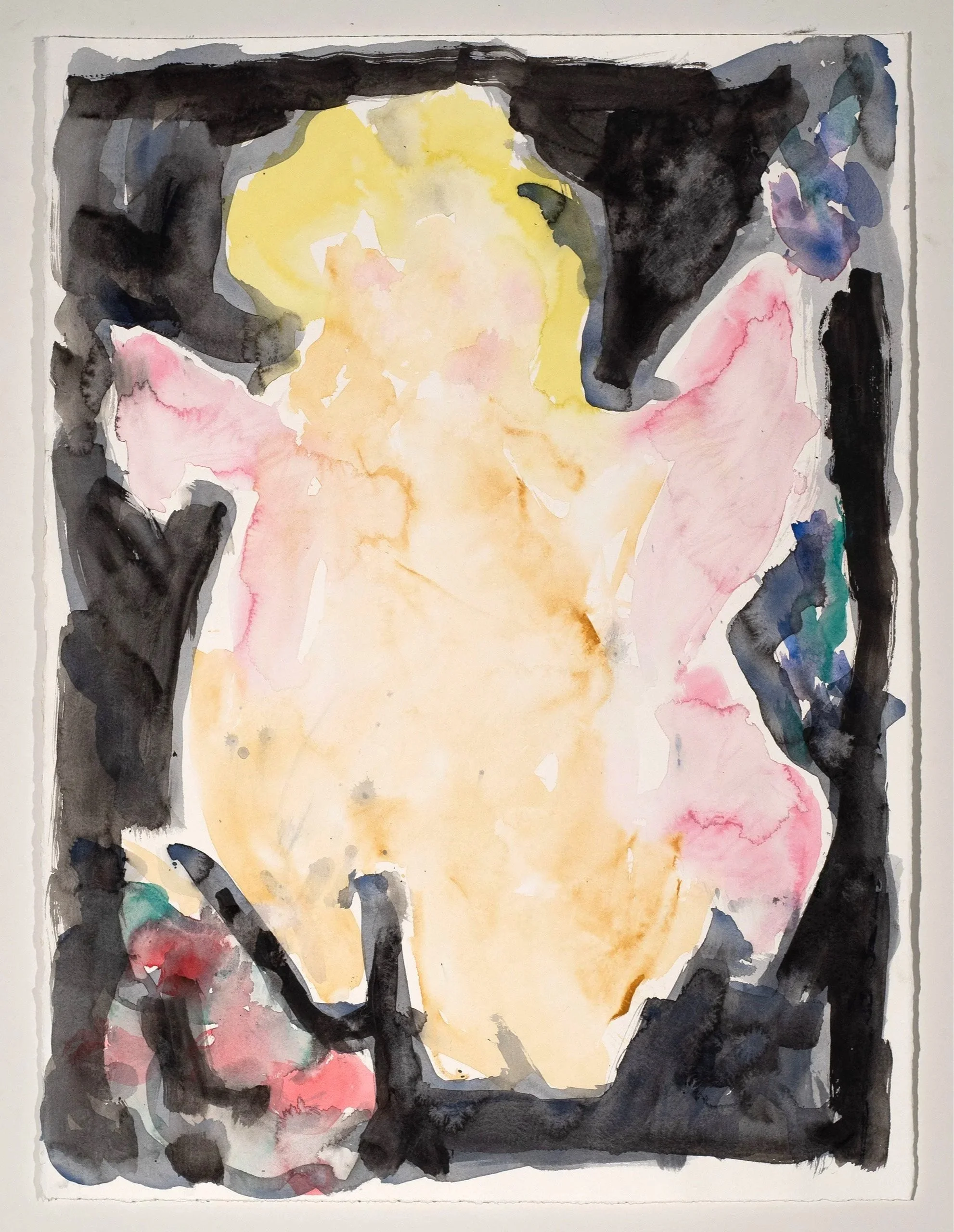 2026, watercolor on paper, 30 x 22 in.