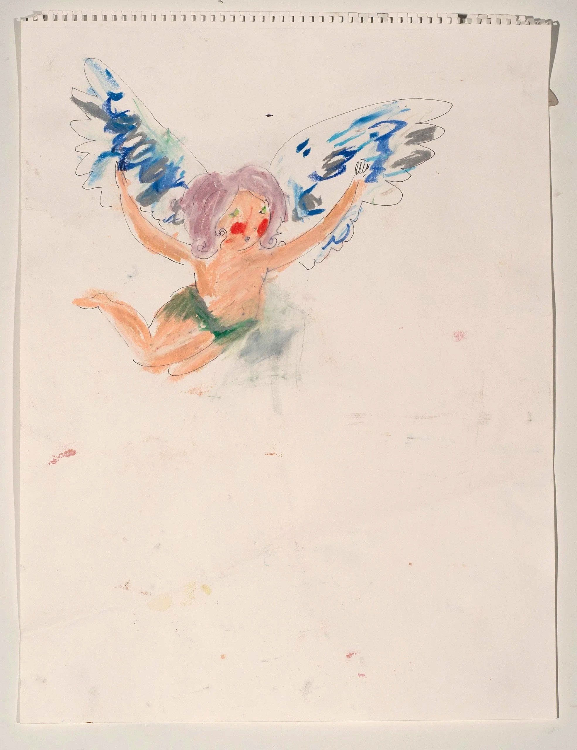 2025, pastel on paper, 24 x 18 in.
