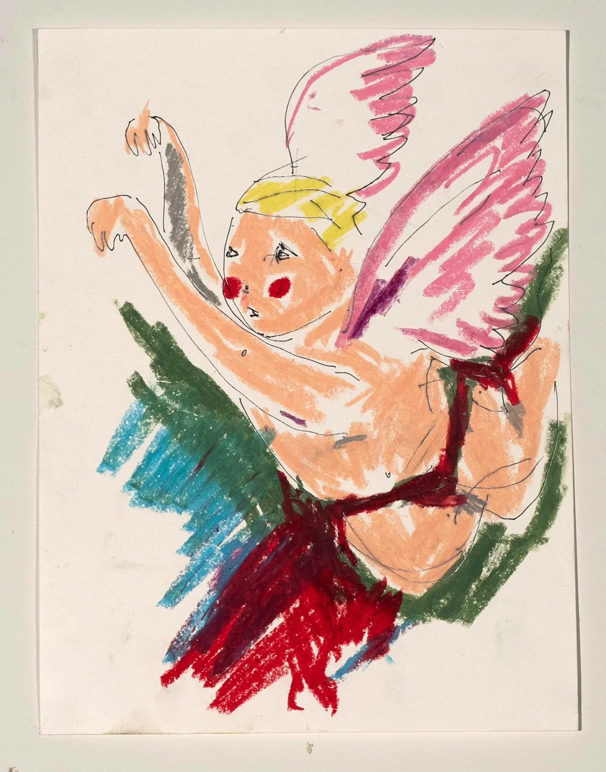 2025, pastel on paper, 24 x 18 in.