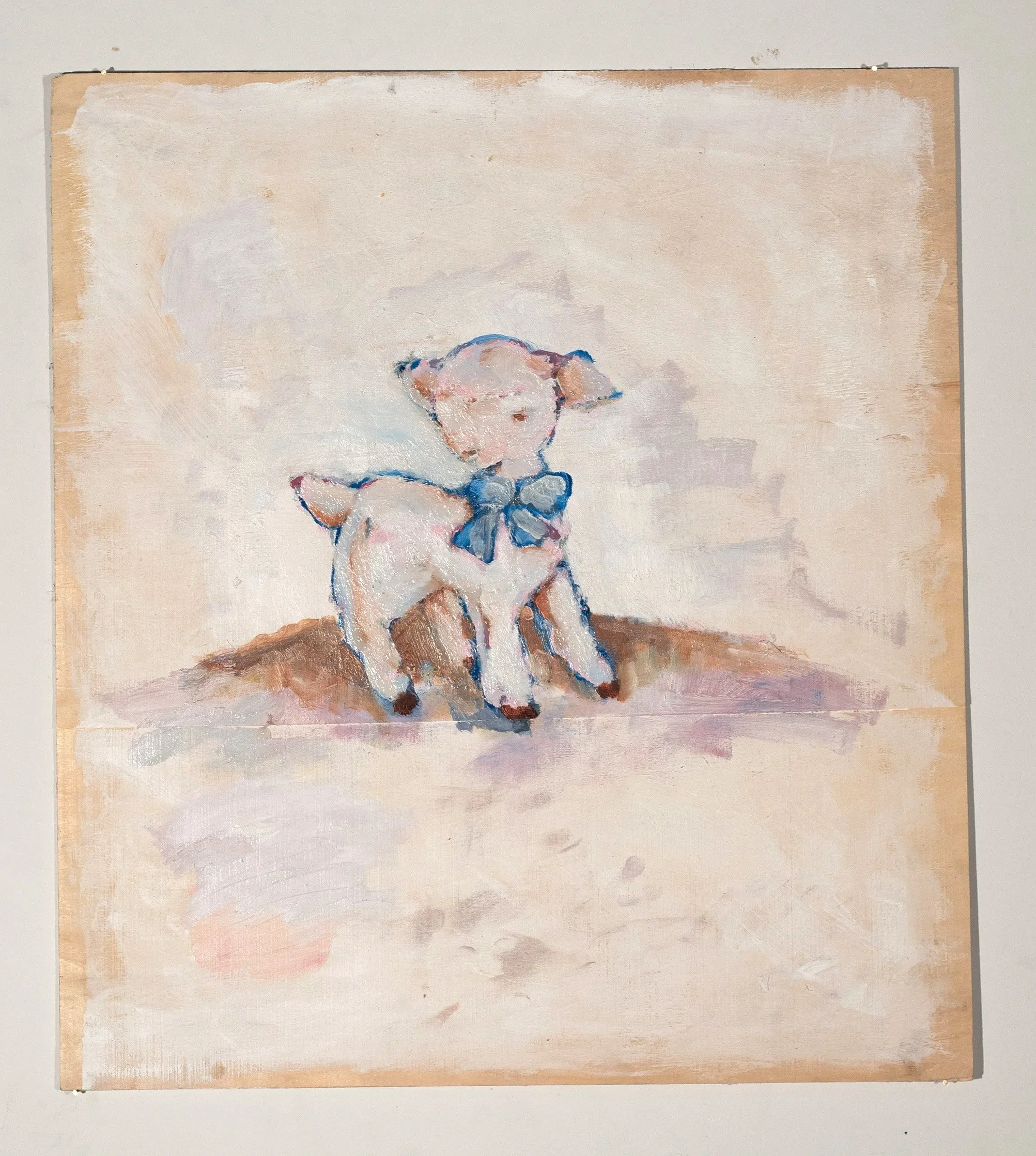 2025, oil on wood, 22 x 20 in.