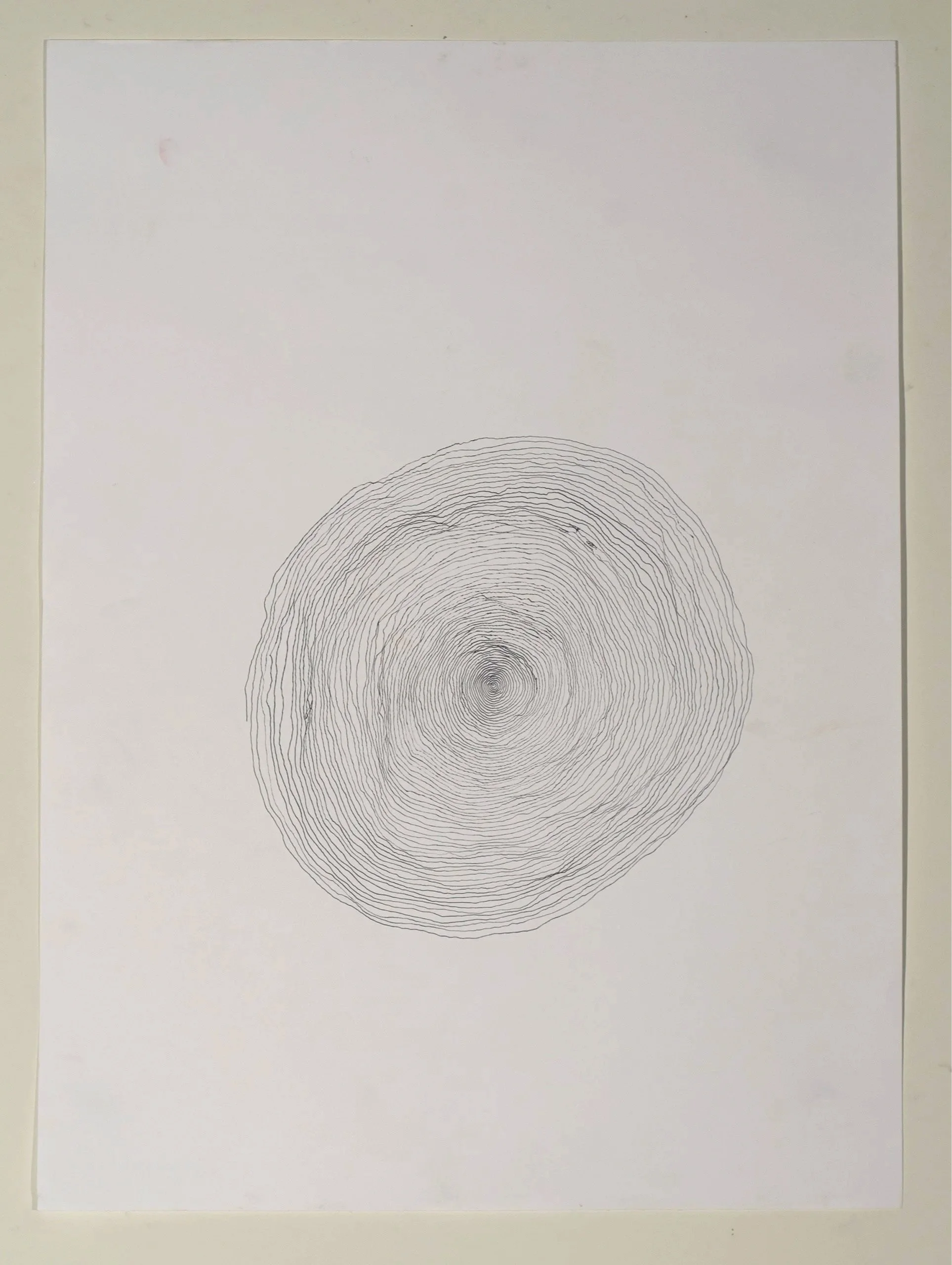 2025, watercolor on paper,  30 x 22 in.