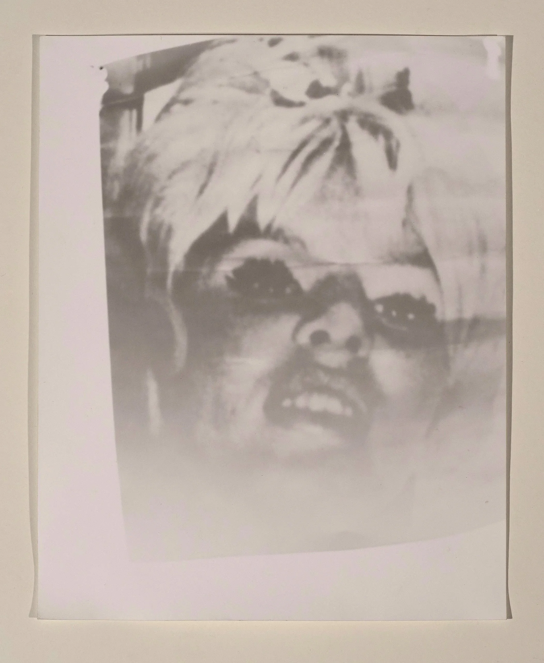 2026, two stage pinhole silver gelatin print, 10 x 8 in.