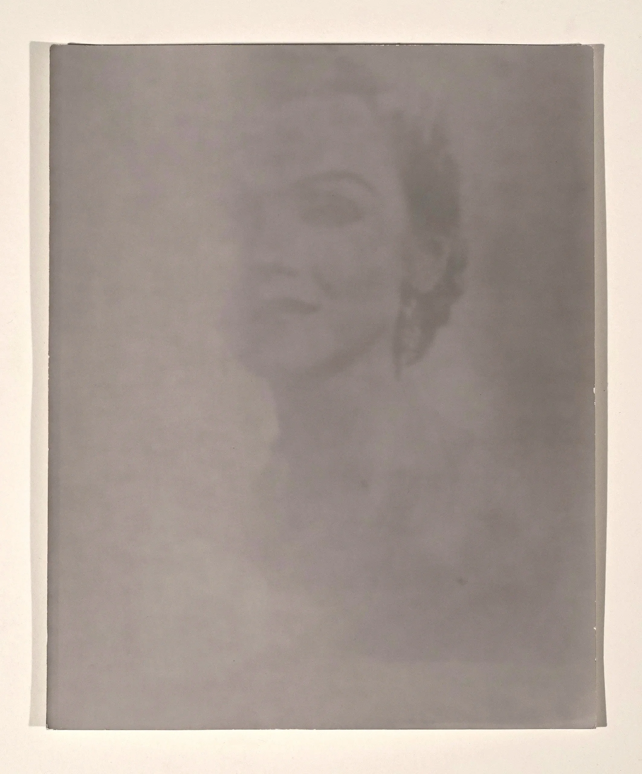 2018, two stage pinhole silver gelatin print, 10 x 8 in.