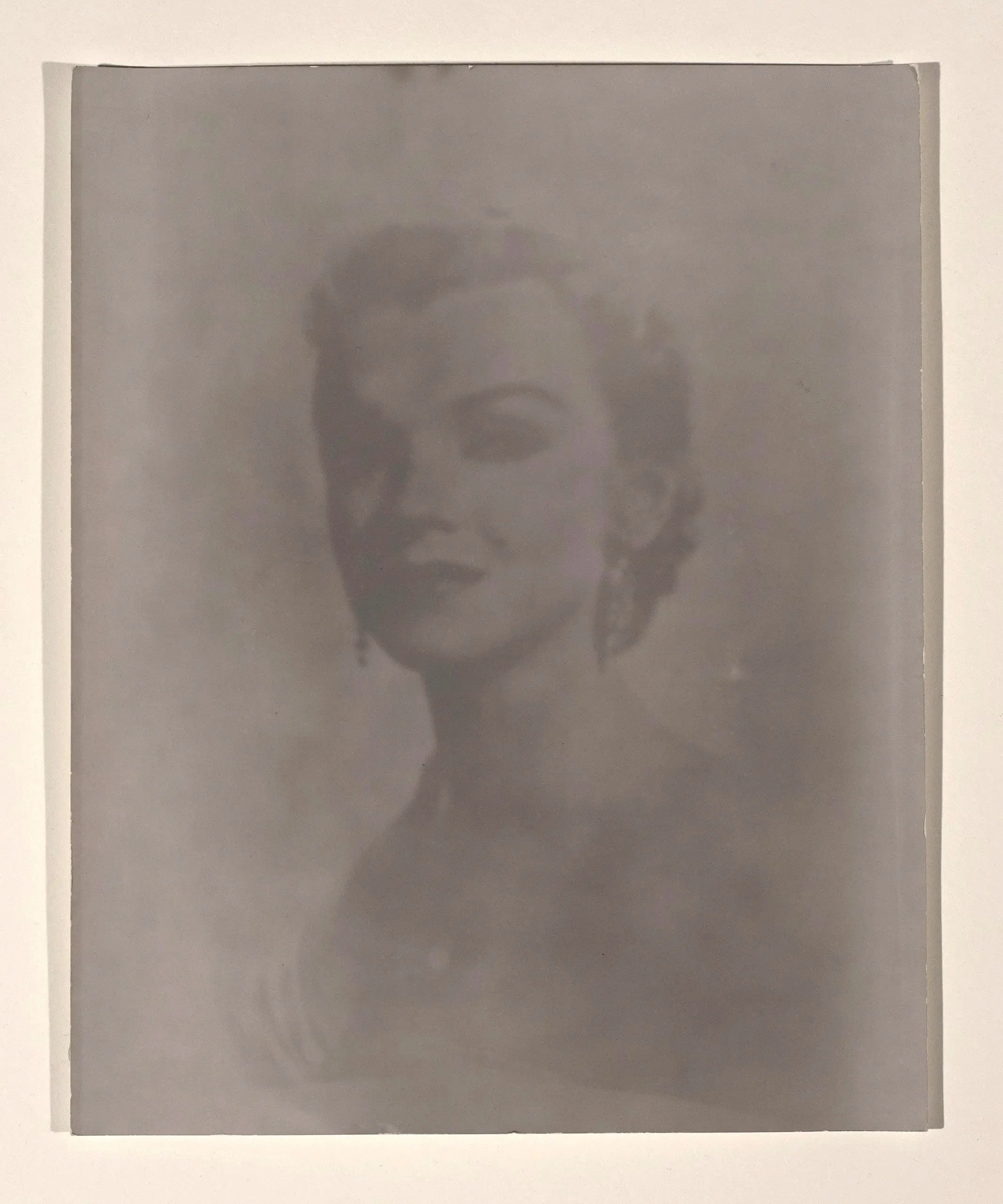 2018, two stage pinhole silver gelatin print, 10 x 8 in.