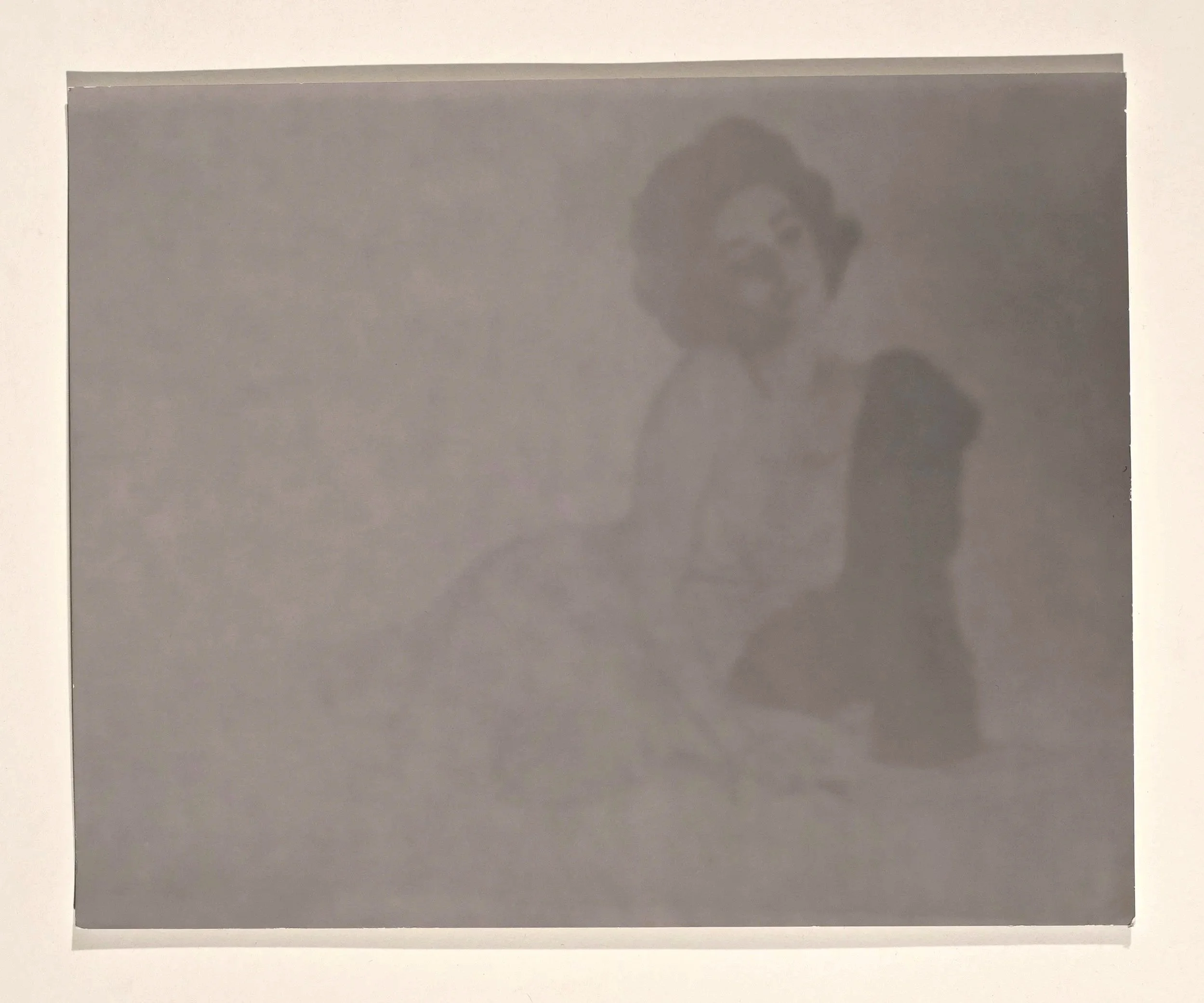 2018, two stage pinhole silver gelatin print, 8 x 10 in.