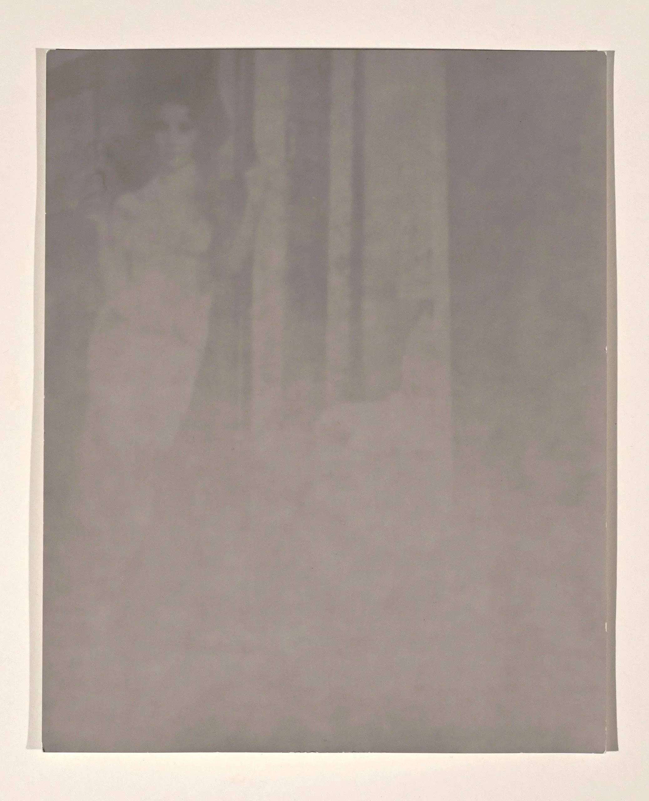 2018, two stage pinhole silver gelatin print, 10 x 8 in.