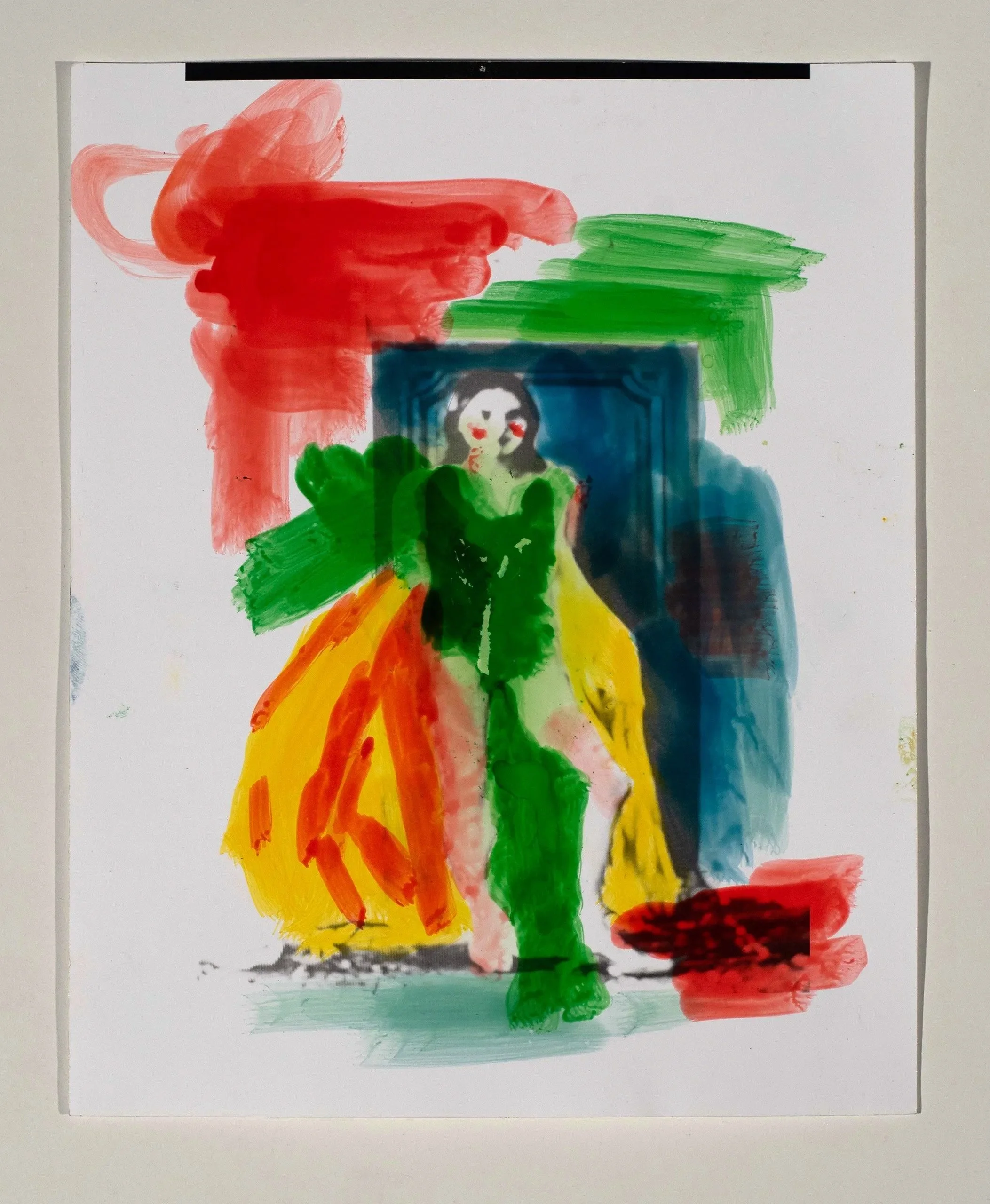 2024, hand colored silver gelatin print, 10 x 8 in.